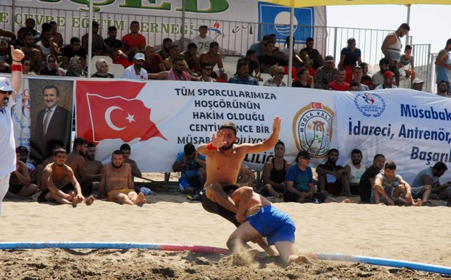 OMR 0007 - Türkiye Plaj Güreş Şampiyonası Ortaca’da yapıldı
