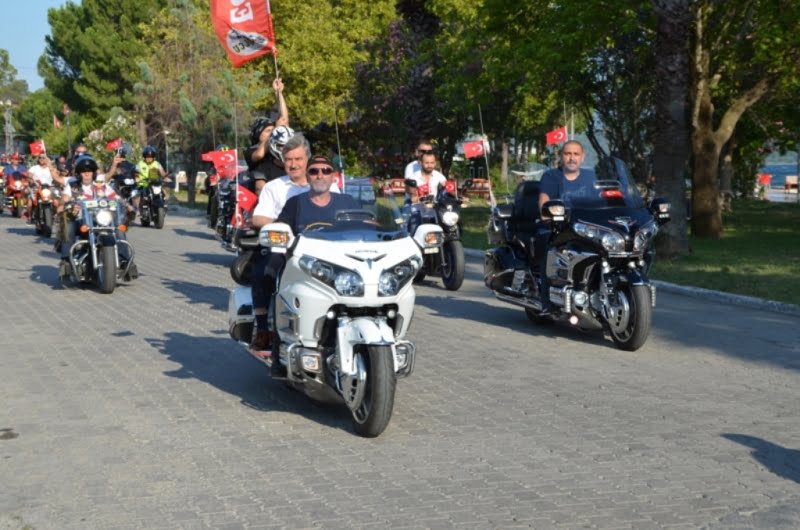 DSC 0094 1 - Motosiklet tutkunları Köyceğiz’de buluştu